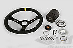 Steering Wheel Kit  911 - GT2 - Black Suede / Black Stitching - Ø 350 mm