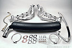Free Flow Exhaust Kit 911 3.2 L - Sport - With Heat - Single Outlet - ø 70 mm Tip