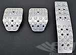 Pedal Set 955 / 957 Cayenne Manual - Aluminum - Flat Top Cleat - With FVD Logo