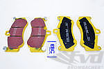Racing Brake Pad Set - EBC - Yellowstuff 997GT3, Turbo-  Front - Street Legal