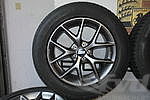 Jeu de roues d´hiver "Macan" BBS SR Himalaya-gris 8 + 9x18 ET21/21 avec Pirelli Scorpion Winter N0