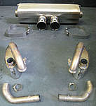 Sport Muffler "Brombacher" 991 GT3 w/o valves