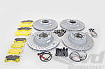 PCCB -> Steel Brake Kit 997.1 - 350 mm / 350 mm - Steel Rotors + Pagid RS29 Pads