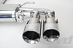 Sport Muffler 958 Cayenne Turbo - Sound Version with Valves - Includes FVD Tips
