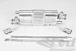 Valved Sport Muffler 991.2 - Brombacher Edition - For Porsche Sport Exhaust (PSE) - For OEM Tips