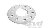 Wheel Spacer - 7 mm - Silver - Sold Individually
