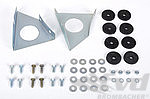 Registration plate mounting kit front and rear