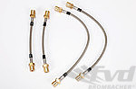 Stainless Brake Lines - 968 - With MO30 Sports Suspension