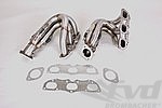 Long Tube Bypass Race Header Set 981 Cayman and Boxster - Cargraphic