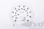 FVD Brombacher Instrument Face Set 991.1 GTS - White - PDK - KPH - 330 KPH - With Logo
