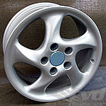 Wheel - RH - Turbo Twist Style - 11 x 18 ET 40 - Silver