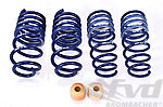 Lowering Spring Set 991.1 and 991.2 C4 / C4S / GTS 2+4 - H&R - For PASM Incl. Front End Lift - TÜV