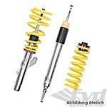 KW Doublespring - coilover kit Variant 3 "Inox-line" - 996 GT3