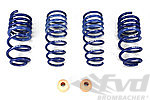 Lowering Spring Set 991.1 and 991.2 C2 / C2S - H&R - With PASM - TÜV - Not for Sport Suspension