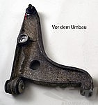Track control arm right overhauling (with M030) 944/TT 87-91/968, only with your own part