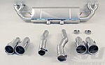 Performance Muffler 958.1 Cayenne Turbo / Turbo S - Sport Sound - With Quad 4" (100mm) Exhaust Tips