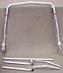 Roll Bar 993 - Aluminum - Coupe - Without Sunroof - Bolt-in - Diagonal and Tunnel Support