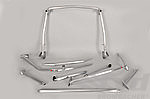 Rollcage alu 993 RS, with weld-in parts with tunneling supporting &diagonal bar