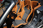 Sportster CS Recaro  leather brown nature/Alcantara anthracite, Seat with Heating, left - Driverseat