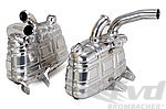 Performance Muffler Set 996.1 and 996.2 - Brombacher Edition - Street Sound - With TÜV Certification