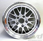 Rim BBS E88 10x18 ET54 - ALU center forged and CNC machined - Silver  (330mm brakes)