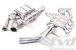 Valved Exhaust System Macan S/Turbo - Capristo - TUV, incl. Tips