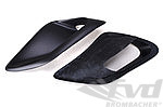 Ram Air Side Inlet Set 997.1 Turbo and 997.2 Turbo / S / GT2 / GT2 RS - Moshammer - Black