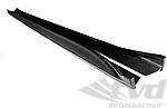 TechArt Side Skirt Set 991.2 GT3 RS / 991.2 Turbo + Turbo S - Visible Carbon - Glossy Finish