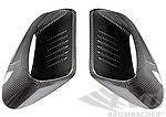 TechArt Side Air Intake Trim Set 991.2 GT3 RS - Visible Carbon - Glossy Finish
