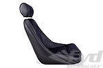 Classic RS Sitz mit Kopfstütze- Bezug Cord schwarz innen , Kunstleder Schwarz aussen