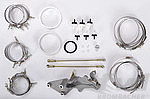 RSR Style Individual Throttle Body Kit 964 / 993 - Magnesium - for Alpha N Potentiometer - Race