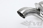 Race Muffler 997.1 Carrera 3.6 L - Brombacher Edition - Catalytic Bypass with Turn Down Tips