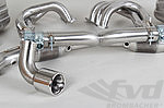 Sport Exhaust System 996.1 - Brombacher Edition - 200 Cell HF Sport Cats - Dual 3.5" (90 mm) Tips