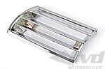 Grill Front 911 1969-73 - Left - Metal with Chrome Plating