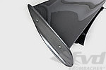 Rear Spoiler Kevlar 997 GT3 RS Tribute incl. air scoops - Wing Blade/Flaps Varnished Carbon - 1400mm