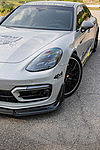 Front Spoiler 971.2 Panamera - Sport Touring Series - Polished Carbon Spoiler + Vertical Winglets