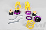 Spring set front + rear height adjustable (Thread springs) 992 C2/C2S/C4/C4S