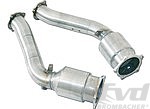Primary Catalytic Bypass Set Cayenne 958.1 Turbo / Turbo S + 958.2 Turbo / Turbo S - Cargraphic