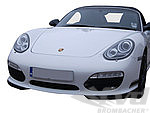 Front Bumper Grill Set 987.2 Boxster S / Boxster Spyder - Complete - Black - Manual
