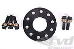 Wheel Spacer 718 /992 - 7mm - Black - Anodized with Bolts - Sold individually
