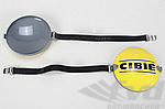 Cibie Reproduction Hood Light Cap Set - Yellow -  Ø 150mm