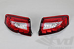 LED Taillight Assembly Set 996 C4S / 996 GT2 / 996 Turbo Wide Body - Genuine Look
