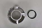 Engine Fan Housing + Spacer Ring 911 / 930 - Magnesium - Fits 911 SC from M6399202/6393869