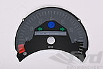 Gauge Face White  "Gemballa" 996 /986  -01 (Tach Only)