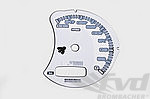 gauge face   mph    black 996/Turbo/GT2/GT3   with BC
