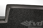 Inner Door Pocket Right 911 / 964 - Black - Carpet - Leatherette Trim