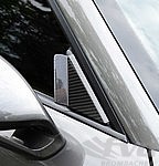 Wind Deflector Set Side Window front - Carbon Fiber - 991/992/981/718