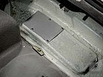 A/C Block Off - Front Tub Hole - Silver - 911 65-89 / 912 / 930 Turbo