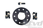 Wheel Spacer Panamera - 7 mm - Black - Anodized with Bolts - Sold Individually