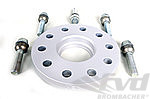 Wheel Spacer Taycan 9J1 (Y1A+Y1B) - 18 mm - Silver - Hub Centric - Anodized - Sold Individually